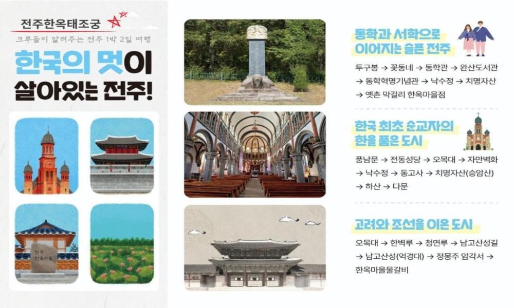 Jeonju Hanok Taejogung Hotel Zewnętrze zdjęcie
